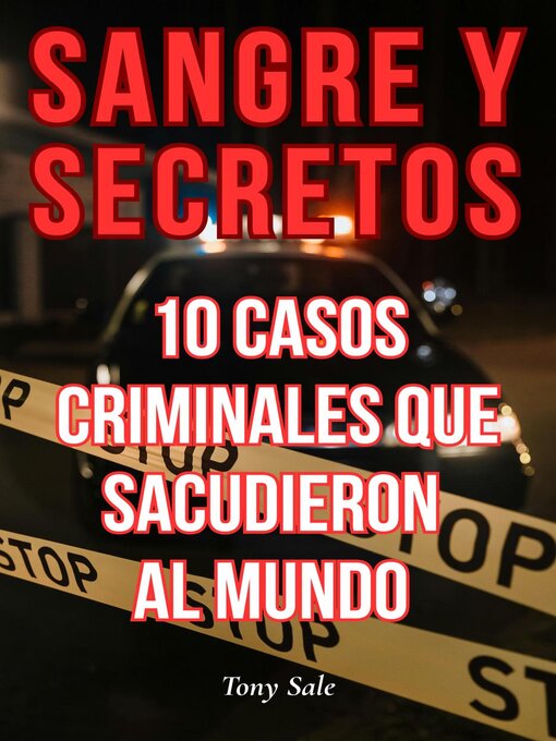 Title details for Sangre y Secretos by Tony Sale - Available